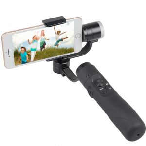 AFI V3 ذاتيّ تعقب موضوعيّ Monopod Selfie-stick 3 محور يده gimbal لكاميرا Smartphone